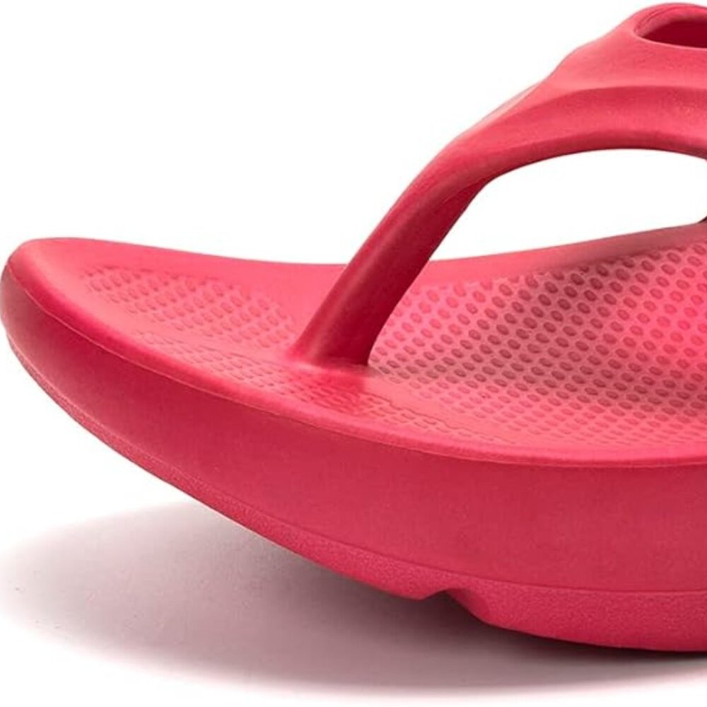 Women's Comfort Flip Flops with Arch Support - Lightweight EVA Thong Sandals - Picture 2 of 6